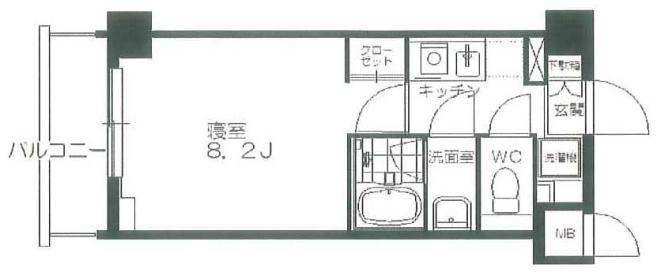リアルスウィート西池袋 画像5(間取り)